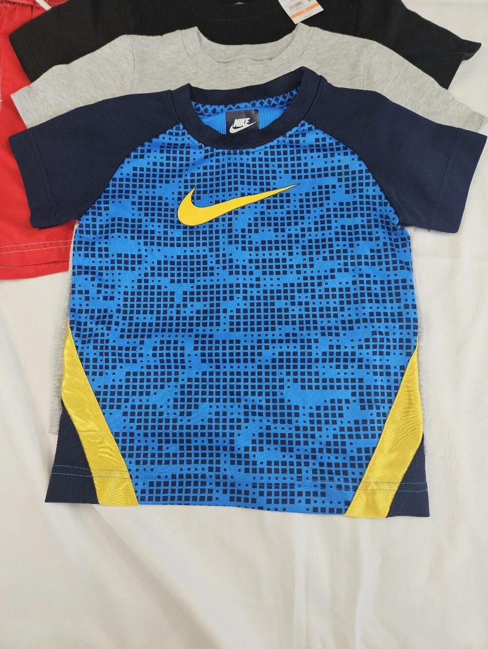 Kids Mixed Tee & Brief Set with Blue 